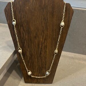 Elegant Gold and Silver Necklace